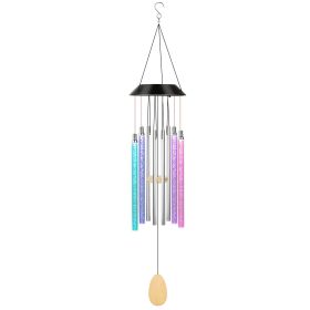 Solar Wind Chime Lights 7-Color Changing Decorative Lamp IP65 Waterproof Hanging String Lights