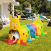 Kids Caterpillar Tunnel Playset, Indoor/Outdoor Crawl Equipment, 6 Sections | for Daycare, Preschool, Playground | Ages 3-6