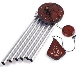 Wind Chimes for Outside Deep Tone 36" Extra Large Wind Chimes, Outdoor Clearance Tuned, Relaxing, Soothing Sound for Meditation/Yoga, Aluminum Red