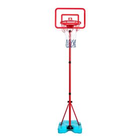 VEVOR Kids Basketball Hoop, Height Adjustable, Portable Basketball Court with Fillable Base, Indoor and Outdoor Backyard Sport Game