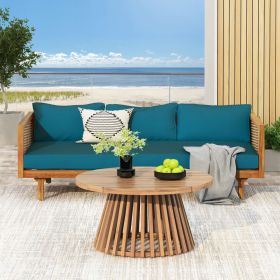 Patio Furniture Sets: Claremont 3 Seater Daybed + Acacia Wood Table