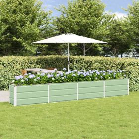 Planter Green 125.98 x 15.75 x 17.72 in Steel
