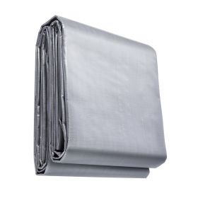 VEVOR Tarp Waterproof 16'x20' Plastic Poly Tarp Cover, 10 Mil