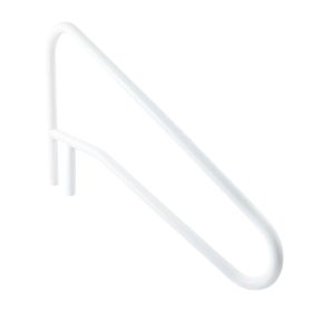 Pool Rail, 54 x 32 inch Pool Handrail, 220 lbs Load Capacity Heavy Duty Stainless Steel Swimming Handrail, Seamless Welding, Recessed or Base Mount