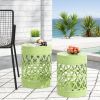 Outdoor Metal S/2 end table