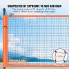 Volleyball and Badminton Set, Outdoor Portable Badminton Net, Adjustable Height Steel Poles, Professional Combo Set with PVC Volleyball, Pump