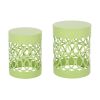Outdoor Metal S/2 end table