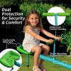 Seesaw,Swiveling 360 Degrees Toddlers Sit and Spin Teeter Totter, Kids Outdoor Play Equipment for Backyard Playground