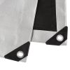 Basics Multi Purpose Waterproof Poly Tarp Cover, 20 X 20 FT, 10MIL Thick, Brown/Silver, 1-Pack