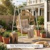 Hammock Chair Stand Only Heavy Duty Solid Steel A-Frame for Hanging Hammock, Egg Chair, Max Load 330 LBS, White