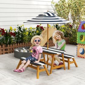Kids Picnic Table (Color: as picture)
