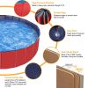 Foldable Pet Swimming Pool, PVC Kiddie/Baby/Dog/Cat Swim Pool, Bathing Tub, Kids Pools