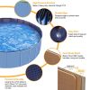 Foldable Pet Swimming Pool, PVC Kiddie/Baby/Dog/Cat Swim Pool, Bathing Tub, Kids Pools